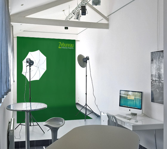 Studio Photo avec fond vidéo