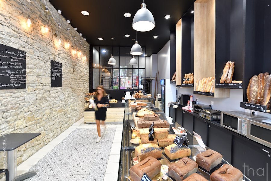 Reportage photo aménagement d'une Boulangerie à Lyon